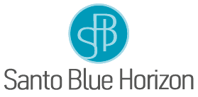Santo Blue Horizon logo